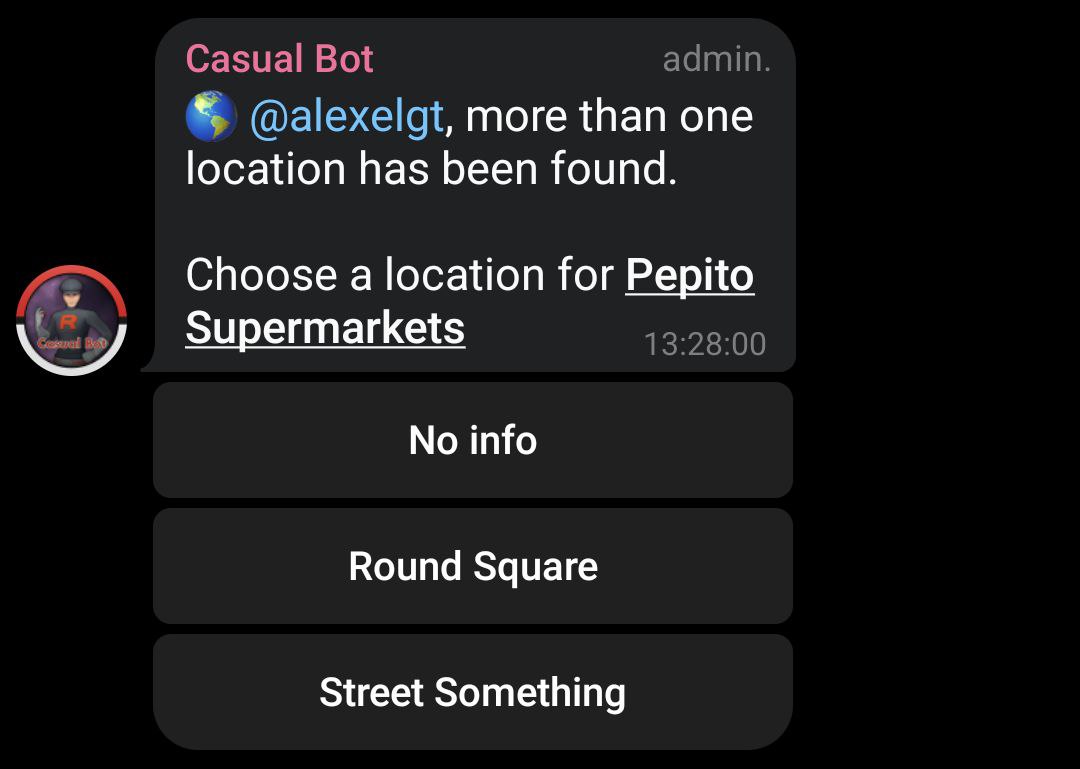 Pokémon Battle example multiple POI